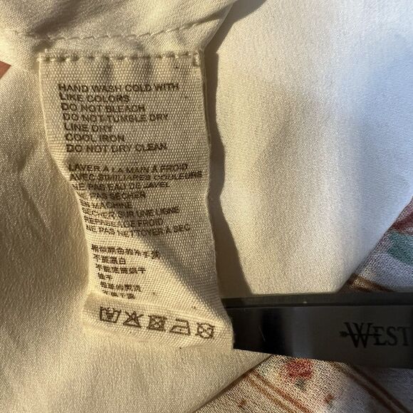 Anthropologie Let Me Be Mock Neck Sheerf Long Sleeve Mini Dress XS Cottagecore - Picture 15 of 16